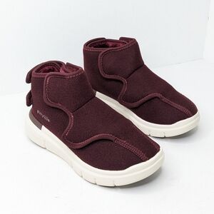 Fitville EasyTop Diabetic Boots, Burgundy, Women's 7 Extra Wide